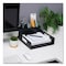 Mind Reader Network Collection Utensil, Napkin and Plate Countertop Organizer, 15.2x11.5x4.45, Plastic, Black PSNAPUT-BLK - alternate 3